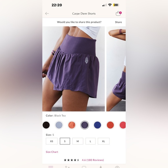 Free People Pants - free people carpe diem shorts black tea size small